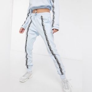 NWT Adidas Originals R.Y.V. Joggers Medium Blue Athleisure Track Pants
